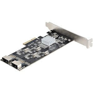 StarTech.com PCIe SATA Card - Serial ATA/600 - PCI Express 2.0 x4 - Plug-in Card - 2 SFF-8087 (36 Pin, Internal Mini-SAS) - 8 Total SATA Port(s) - 8 SATA Port(s) Internal - PC, Mac, Linux IM5464470