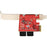 StarTech.com PCIe SATA Card - Serial ATA/600 - PCI Express 3.0 x4 - Plug-in Card - 4 Total SATA Port(s) - 4 SATA Port(s) Internal - PC, Mac, Linux IM5464477