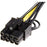 StarTech.com Power Adapter Cable - PCI Express - 6 Pin - 8 Pin - PCIe - For PCI Express Card - Yellow - 15.49 cm Cord Length IM1603467