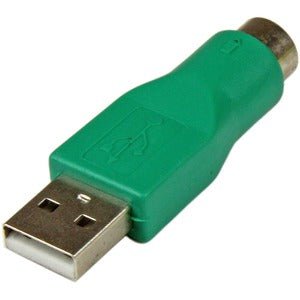 StarTech.com Replacement PS/2 Mouse to USB Adapter - F/M - 1 x 4-pin Type A USB Male - 1 x 6-pin Mini-DIN (PS/2) Female - Black IM1586371