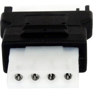 StarTech.com SATA to LP4 Power Cable Adapter - 1 x 15-pin SATA Male - 1 x 4-pin LP4 Power Female - Black IM1593578