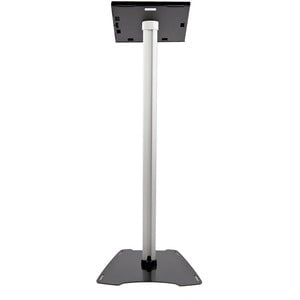 StarTech.com Secure Tablet Floor Stand - Security lock protects your tablet from theft and tampering - Supports iPad and other 9.7" tablets - Fixed Height of approx. 42" (1060 mm) - Built-in cable management - Covered Home button - TAA compliant - Thread IM3361020