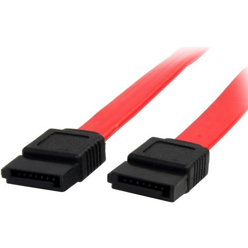 StarTech.com Serial ATA Cable - 45.72 cm SATA Data Transfer Cable for Hard Drive, Computer Case, Workstation - First End: 1 x 7-pin SATA 3.0 - Female - Second End: 1 x 7-pin SATA 3.0 - Female - 6 Gbit/s - Red IM1590114