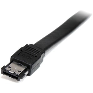 StarTech.com Shielded External eSATA Cable - Serial ATA external cable - Serial ATA 150 - 7 pin external Serial ATA (M) - 7 pin external Serial ATA (M) - 91 cm - 91.44 cm SATA Data Transfer Cable for Notebook, Desktop Computer, Storage Device - First End: IM1597022