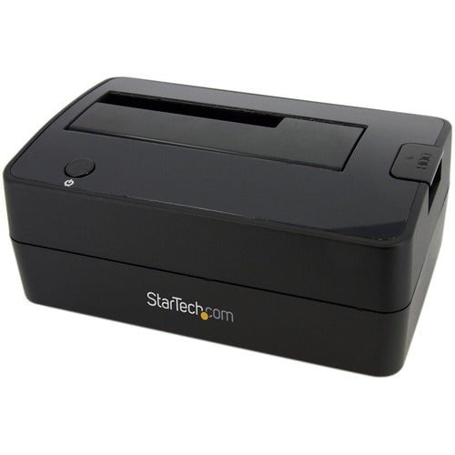 StarTech.com Single Bay USB 3.0 to SATA Hard Drive Docking Station, USB 3.0 (5 Gbps) Hard Drive Dock, External 2.5/3.5" SATA HDD/SSD Dock - 1 x HDD Supported - 1 x SSD Supported - 1 x Total Bay - 1 x 3.5" Bay - Plastic IM1610185