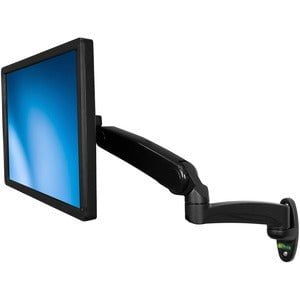 StarTech.com Single Wall Mount Monitor Arm, Gas-Spring, Full Motion Articulating, For VESA Mount Monitors up to 34" (19.8lb/9kg) - Height Adjustable - 1 Display(s) Supported - 86.4 cm (34") Screen Support - 9.03 kg Load Capacity - 75 x 75, 100 x 100 - 1 IM3389649