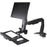 StarTech.com Sit Stand Monitor Arm - Desk Mount Sit-Stand Workstation up to 27inch VESA Display - Standing Desk Converter - Keyboard Tray - Height Adjustable - 1 Display(s) Supported - 86.4 cm (34") Screen Support - 7.98 kg Load Capacity - 75 x 75, 100 x IM4095127