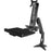 StarTech.com Sit Stand Monitor Arm - Desk Mount Sit-Stand Workstation up to 27inch VESA Display - Standing Desk Converter - Keyboard Tray - Height Adjustable - 1 Display(s) Supported - 86.4 cm (34") Screen Support - 7.98 kg Load Capacity - 75 x 75, 100 x IM4095127