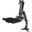 StarTech.com Sit Stand Monitor Arm - Desk Mount Sit-Stand Workstation up to 27inch VESA Display - Standing Desk Converter - Keyboard Tray - Height Adjustable - 1 Display(s) Supported - 86.4 cm (34") Screen Support - 7.98 kg Load Capacity - 75 x 75, 100 x IM4095127