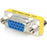 StarTech.com Slimline - Display gender changer - VGA - HD-15 (F) - HD-15 (F) - 1 Pack - 1 x 15-pin HD-15 VGA Female - 1 x 15-pin HD-15 VGA Female - Nickel Connector - Black IM1587564