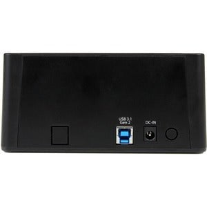 StarTech.com Standalone Hard Drive Duplicator, External Dual Bay HDD/SSD Cloner/Copier, USB 3.1 to SATA Drive Docking Station, Disk Cloner - Standalone - 1 x Source Drive(s) Supported - 1 x Destination Drive(s) Supported - Serial ATA/600 Drive Interface IM3260074
