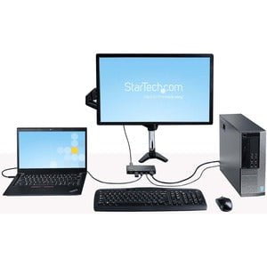 StarTech.com SV221HUC4K KVM Switchbox - 2 Computer(s) - 1 Local User(s) - 3840 x 2160 - 4 x USB - USB 2.0 - 2 x HDMI IM5350336