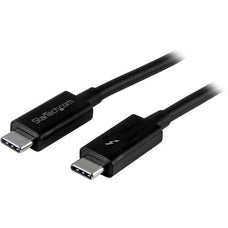 StarTech.com Thunderbolt 3 Cable - 3 ft / 1m - 4K 60Hz - 20Gbps - USB C to USB C Cable - Thunderbolt 3 USB Type C Charger Cable - 1 m USB Data Transfer Cable for Docking Station, Portable Hard Drive, Monitor, Chromebook, MacBook - First End: 1 x 24-pin US IM3141118