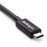 StarTech.com Thunderbolt 3 Cable â€" 6 ft / 2m â€" 4K 60Hz â€" 20Gbps â€" USB C to USB C Cable â€" Thunderbolt 3 USB Type C Charger Cable - 2 m USB Data Transfer Cable for Docking Station, Portable Hard Drive, Monitor, MacBook - First End: 1 x 24-pin USB IM3141119
