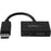 StarTech.com Travel A/V Adapter: 2-in-1 DisplayPort to HDMI or VGA - 1 Pack - 1 x 20-pin DisplayPort 1.2 Digital Audio/Video - Male - 1 x 15-pin HD-15 - Female, 1 x 19-pin HDMI 1.4 Digital Audio/Video - Female - Black IM2910024