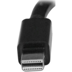 StarTech.com Travel A/V Adapter: 2-in-1 Mini DisplayPort to HDMI or VGA Converter - 1 Pack - 1 x 20-pin Mini DisplayPort Digital Audio/Video - Male - 1 x 19-pin HDMI Digital Audio/Video - Female, 1 x 15-pin HD-15 - Female - Black IM2865516