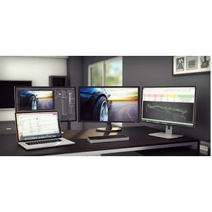 StarTech.com Triple Monitor USB 3.0 Docking Station for Laptops - Mac & Windows - USB Fast Charge Port - Up to 4K - USB3DOCKH2DP - 4K USB docking station supports 4K on one display - Triple display docking station has fast-charge port - USB 3.0 docking st IM3022395