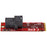 StarTech.com U.2 (SFF-8643) to M.2 PCI Express 3.0 x4 Host Adapter Card for 2.5" U.2 NVMe SSD - Add U.2 PCIe NVMe SSD performance to your desktop computer or server by connecting a U.2 SSD to an M.2 PCIe x4 host interface - U.2 to M.2 Adapter for 2.5" U.2 IM3714104