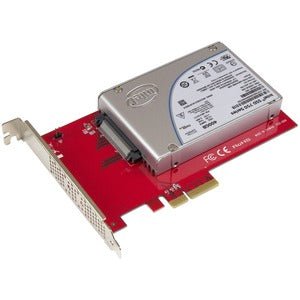 StarTech.com U.2 to PCIe Adapter for 2.5" U.2 NVMe SSD - SFF-8639 PCIe Adapter - x4 PCI Express 4.0 - NVMe PCIe Adapter - U.2 PCIe Card - Mount a 2.5" U.2 NVMe SSD into your desktop computer or server, using an available PCIe expansion slot - SFF-8639 PCI IM3695956