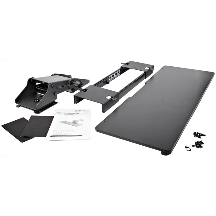 Startech.com Under Desk Keyboard Tray & Drawer, Adjustable IM4157162