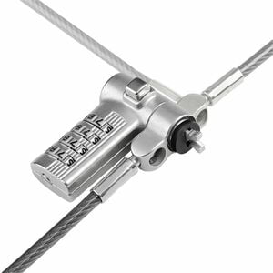 StarTech.com Universal Laptop Lock 6.6ft, Security Cable For Notebook Compatible w/Noble Wedge®/Nano/K-Slot; Keyless Combo. Locking Cable - Universal laptop lock compatible w/ Noble Wedge/K-Slot/Nano security slots; Adjustable lock tip - Cut-resistant ... IM5930791