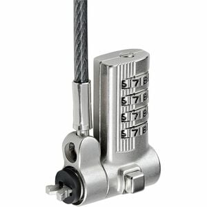 StarTech.com Universal Laptop Lock 6.6ft, Security Cable For Notebook Compatible w/Noble Wedge®/Nano/K-Slot; Keyless Combo. Locking Cable - Universal laptop lock compatible w/ Noble Wedge/K-Slot/Nano security slots; Adjustable lock tip - Cut-resistant ... IM5930791