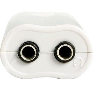 StarTech.com USB 2.0 to Audio Adapter - Sound card - stereo - Hi-Speed USB - 1 x Type A USB 2.0 USB Male - 1 x Mini-phone Audio In Female, 1 x Mini-phone Audio Out Female - White - TAA Compliant IM1595220