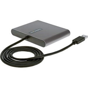 StarTech.com USB 3.0 to 4 HDMI Adapter, External Graphics Card, 1080p, USB Type-A to Quad HDMI Monitor Display Adapter/Converter, Windows - 1 Pack - 1 x 9-pin Type A USB 3.0 USB Male - 4 x HDMI Digital Audio/Video Female - 1920 x 1080 Supported - Space Gr IM5325684