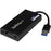 StarTech.com USB 3.0 to 4K DisplayPort External Multi Monitor Video Graphics Adapter - DisplayLink Certified - Ultra HD 4K - 1 Pack - USB 3.0 - 1 x DisplayPort, DisplayPort - Black - TAA Compliant IM2784060