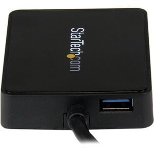 StarTech.com USB 3.0 to Dual Port Gigabit Ethernet Adapter NIC w/ USB Pass-Through - USB - 2 Port(s) - 2 x Network (RJ-45) - Twisted Pair - 10/100/1000Base-T - Desktop IM2458254