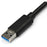 StarTech.com USB 3.0 to Gigabit Ethernet Adapter NIC w/ USB Port - Black - USB - 1 Port(s) - 1 x Network (RJ-45) - Twisted Pair - 10/100/1000Base-T - Desktop IM2485498