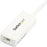 StarTech.com USB 3.0 to Gigabit Ethernet Adapter NIC w/ USB Port - White - USB - 1 Port(s) - 1 x Network (RJ-45) - Twisted Pair - 10/100/1000Base-T - Desktop IM2485499