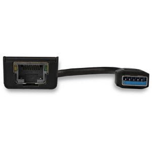 StarTech.com USB 3.0 to Gigabit Ethernet NIC Network Adapter - USB 3.0 - 1 Port(s) - 1 x Network (RJ-45) - Twisted Pair - 10/100/1000Base-T - TAA Compliant IM2301803