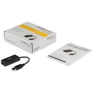 StarTech.com USB 3.0 to Gigabit Ethernet NIC Network Adapter - USB 3.0 - 1 Port(s) - 1 x Network (RJ-45) - Twisted Pair - 10/100/1000Base-T - TAA Compliant IM2301803