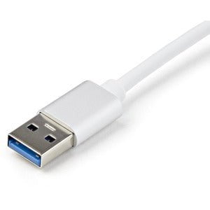 StarTech.com USB 3.0 to Gigabit Network Adapter - Silver - USB 3.1 - 1 Port(s) - 1 - Twisted Pair - 10/100/1000Base-T - Desktop IM3066517