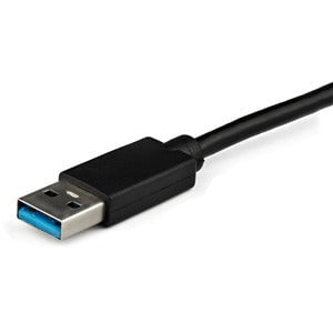 StarTech.com USB 3.0 to HDMI Adapter, 1080p Slim USB to HDMI Display Adapter Converter for Monitor, External Graphics Card, Windows Only - 1 Pack - 1 x 9-pin Type A USB 3.0 USB Male - 1 x 19-pin HDMI Digital Audio/Video Female - 1920 x 1200 Supported - Bl IM2560947