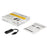 StarTech.com USB 3.0 to HDMI Adapter, 1080p Slim USB to HDMI Display Adapter Converter for Monitor, External Graphics Card, Windows Only - 1 Pack - 1 x 9-pin Type A USB 3.0 USB Male - 1 x 19-pin HDMI Digital Audio/Video Female - 1920 x 1200 Supported - Bl IM2560947