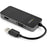 StarTech.com USB 3.0 to HDMI and VGA Adapter -4K/1080p USB Type A Dual Monitor Multiport Display Adapter Converter -External Graphics Card - 1 Pack - 1 x 9-pin Type A USB 3.0 USB Male - 1 x 15-pin HD-15 VGA Female, 1 x HDMI HDMI 1.4 Digital Audio/Video Fe IM4787439