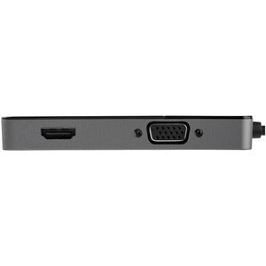 StarTech.com USB 3.0 to HDMI and VGA Adapter -4K/1080p USB Type A Dual Monitor Multiport Display Adapter Converter -External Graphics Card - 1 Pack - 1 x 9-pin Type A USB 3.0 USB Male - 1 x 15-pin HD-15 VGA Female, 1 x HDMI HDMI 1.4 Digital Audio/Video Fe IM4787439