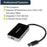 StarTech.com USB 3.0 to HDMI External Video Card Multi Monitor Adapter with 1-Port USB Hub â€" 1920x1200 / 1080p - 1 Pack - 1 x 9-pin Type A USB 3.0 USB Male - 1 x 19-pin HDMI Digital Audio/Video Female, 1 x 9-pin Type A USB 3.0 USB Female - 1920 x 1200 S IM2410880