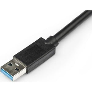 StarTech.com USB 3.0 to HDMI External Video Card Multi Monitor Adapter with 1-Port USB Hub â€" 1920x1200 / 1080p - 1 Pack - 1 x 9-pin Type A USB 3.0 USB Male - 1 x 19-pin HDMI Digital Audio/Video Female, 1 x 9-pin Type A USB 3.0 USB Female - 1920 x 1200 S IM2410880