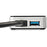 StarTech.com USB 3.0 to HDMI External Video Card Multi Monitor Adapter with 1-Port USB Hub â€" 1920x1200 / 1080p - 1 Pack - 1 x 9-pin Type A USB 3.0 USB Male - 1 x 19-pin HDMI Digital Audio/Video Female, 1 x 9-pin Type A USB 3.0 USB Female - 1920 x 1200 S IM2410880