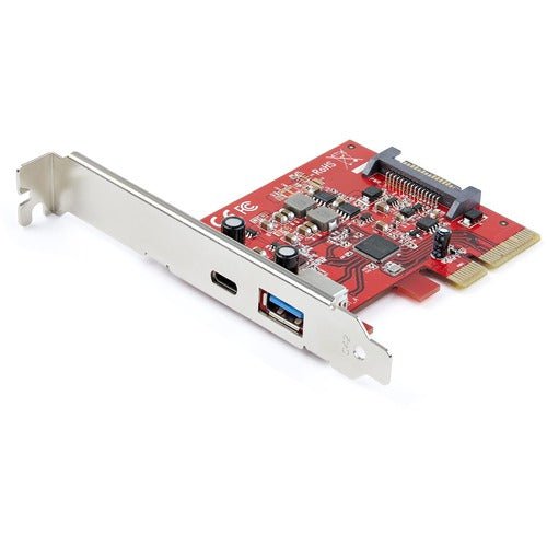 StarTech.com USB 3.1 Card - PCI Express x4 - Plug-in Card - 2 USB Port(s) - 2 USB 3.1 Port(s) - UASP Support - PC, Mac, Linux IM4934923