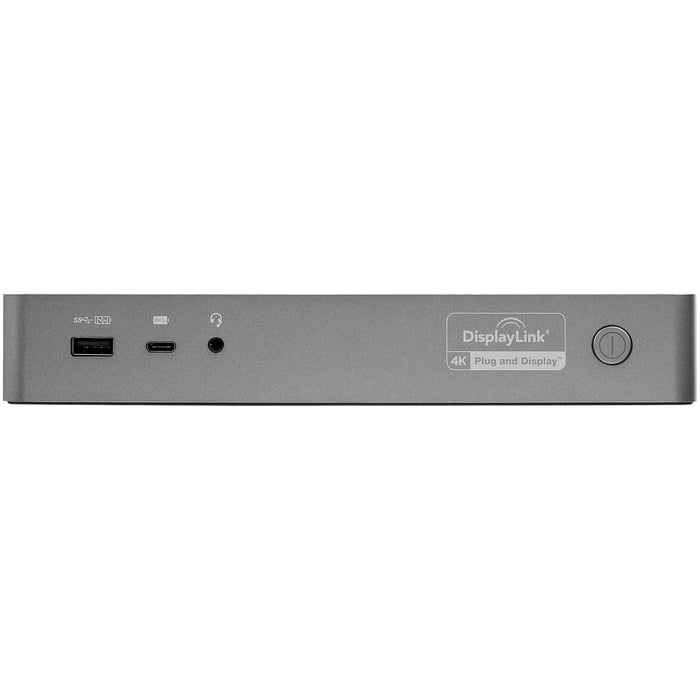Startech.com USB-A & USB-C Hybrid Dock Dual 4K 60hz HDMI, DisplayPort 60W Power Delivery DDDK30C2DPPD