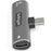 StarTech.com USB C Audio & Charge Adapter, USB-C Audio Adapter, USB C Audio Headset Port and USB Type-C PD Charger, For USB-C Phone/Tablet - 1 x 24-pin USB Type C USB 2.0 Powered USB Male - 1 x 24-pin USB Type C USB 2.0 Powered USB Female, 1 x 24-pin Type IM5275978