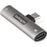 StarTech.com USB C Audio & Charge Adapter, USB-C Audio Adapter with 3.5mm Headset Jack and USB Type-C PD Charging, For USB-C Phone/Tablet - 1 x 24-pin USB Type C Powered USB Male - 1 x 24-pin USB Type C Powered USB Female, 1 x Mini-phone Audio Female - Si IM5231873