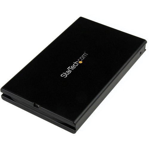 StarTech.com USB-C External Hard Drive Enclosure - USB 3.1 Type C - Integrated USB C Cable - SATA 6Gpbs - SSD/HDD Enclosure - Create a fast and portable data storage solution for a USB Type C laptop - USB-C External Hard Drive Enclosure for 2.5" SATA SSD/ IM3300952