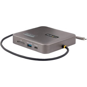 StarTech.com USB C Multiport Adapter, Dual 4K 60Hz HDMI 2.0b, 2x 10Gbps USB Hub, 100W PD Pass-Through, GbE, SD, Mini Dock, Win/Mac - Universal USB C multiport adapter - Apple M1/M2 Dual Display compatible - DisplayLink Cert Dual 4K 60Hz HDMI 2.0b - 1xA/1x IM5606762