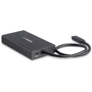 StarTech.com USB C Multiport Adapter for Laptops - Power Delivery - 4K HDMI - GbE - USB 3.0 - for Chromebook, Monitor, Workstation, MacBook - Black - Mac OS X 13.0 Ventura - TAA Compliant IM3390059