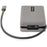 StarTech.com USB-C Multiport Adapter, HDMI/VGA, 4K 60Hz, 3-Port USB Hub, 100W PD Pass-Through, GbE, Mini Docking Station, 1ft/30cm Cable - USB-C multiport adapter with single monitor 4K 60Hz HDMI 2.0b HDR10 or 1080p VGA video via DP 1.4 Alt Mode - Travel IM5728264